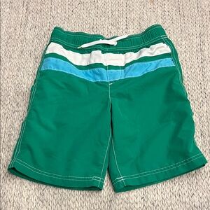 Green and Blue Swim Shorts Youth
